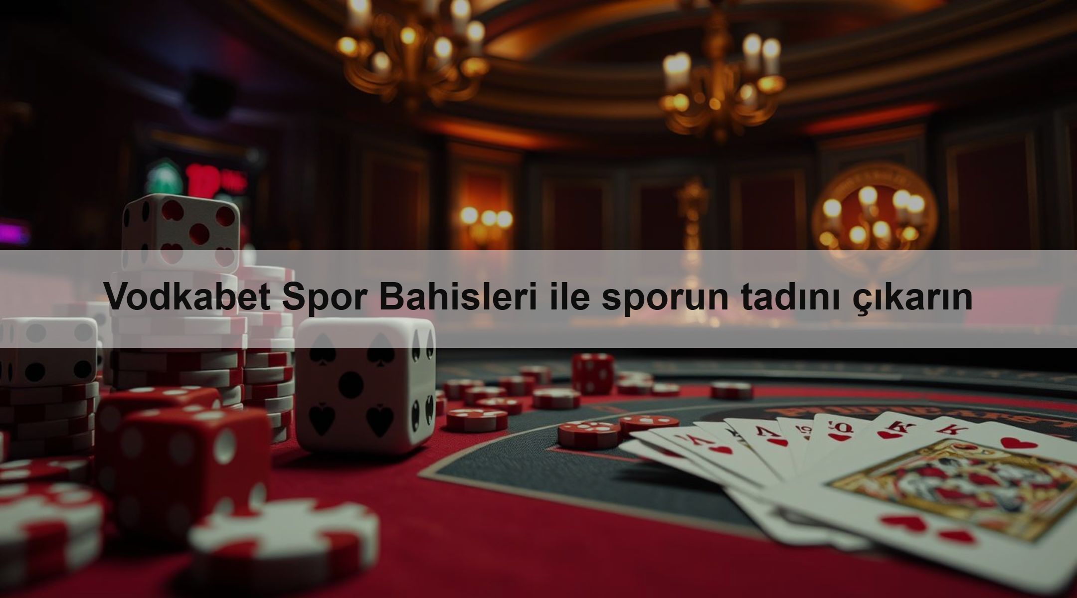 Vodkabet Spor Bahisleri ile sporun tadını çıkarın